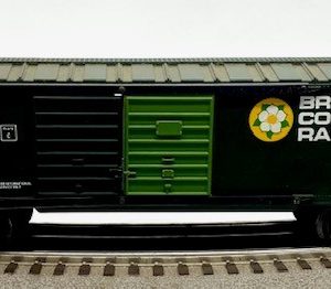 LIONEL 6-9425 BRITISH COLUMBIA DOUBLE DOOR BOXCAR