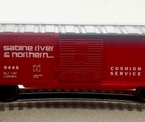 LIONEL 6-9446 SABINE RIVER AND NORTHERN BOXCAR