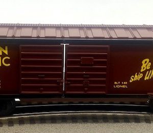 LIONEL 6-9468 UNION PACIFIC DOUBLE DOOR BOXCAR