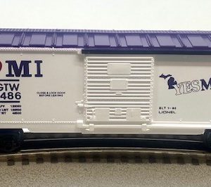 LIONEL 6-9486 GRAND TRUNK WESTERN I LOVE MICHIGAN BOXCAR