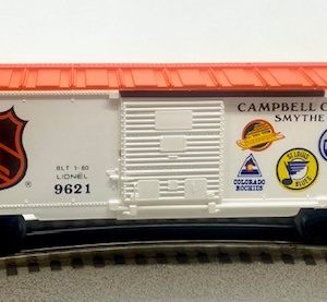 LIONEL 6-9621 NATIONAL HOCKEY LEAGUE CAMPBELL BOXCAR