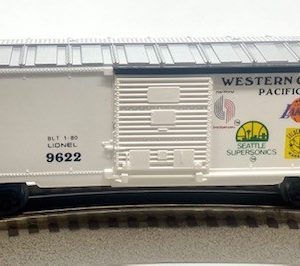 LIONEL 6-9622 NATIONAL BASKETBALL ASSOCIATION WESTERN BOXCAR