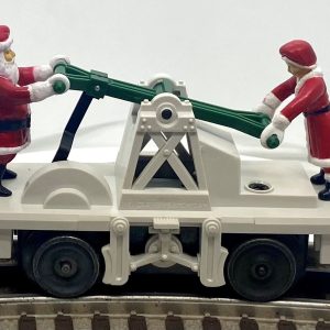 LIONEL 18408 SANTA AND MRS. CLAUS HANDCAR