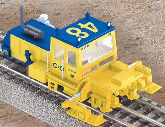 LIONEL 18483 CHESAPEAKE AND OHIO BALLAST TAMPER