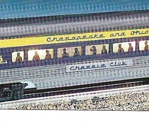 LIONEL 19164 CHESAPEAKE AND OHIO STREAMLINED PASSENGER CAR SET - 2 PACK