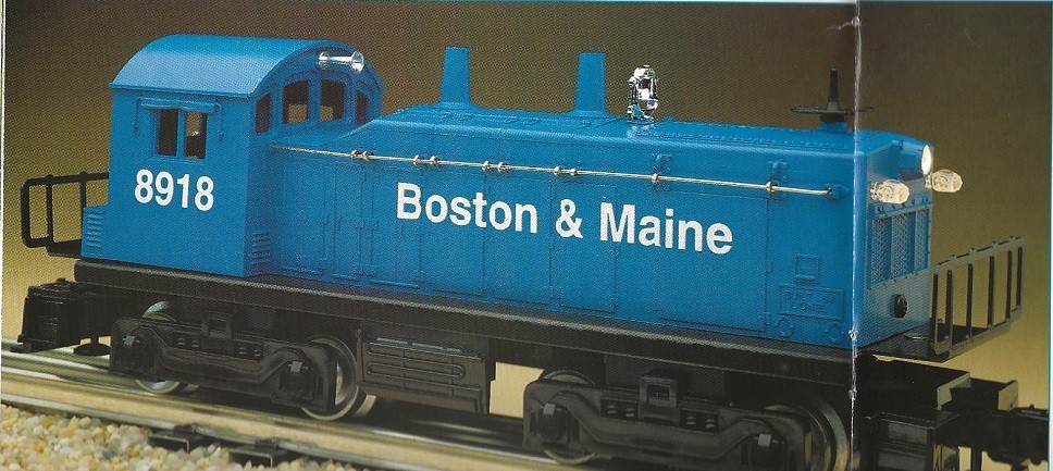 LIONEL 18918 BOSTON AND MAINE NW-2 SWITCHER DIESEL ENGINE