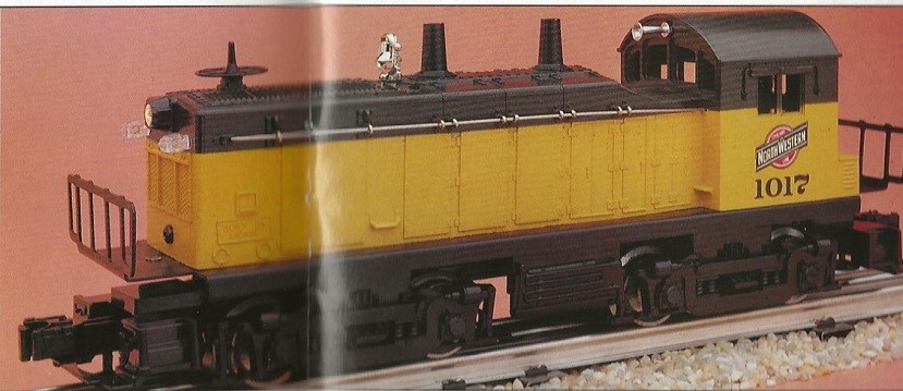 LIONEL 18921 CHICAGO AND NORTHWESTERN NW-2 SWITCHER DIESEL ENGINE