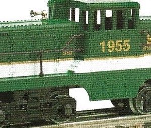 LIONEL 18975 SOUTHERN CENTER CAB SWITCHER