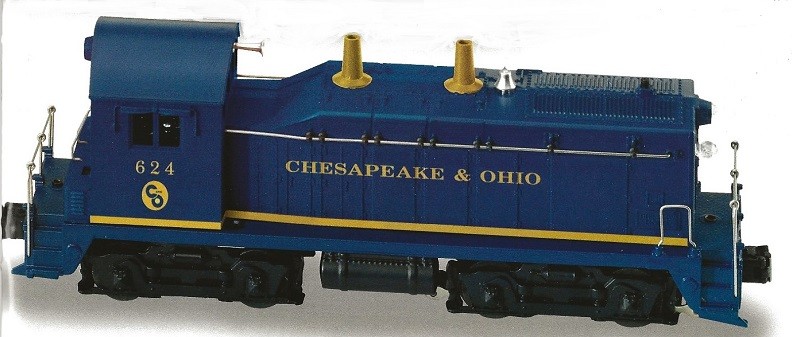 LIONEL 18978 CHESAPEAKE AND OHIO NW-2 SWITCHER DIESEL ENGINE