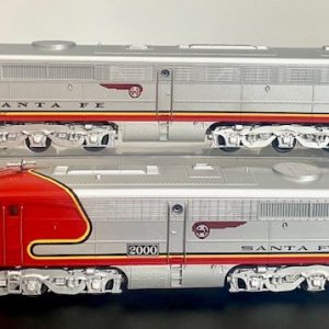LIONEL 18952 AND 18965 SANTA FE ALCO PA-1 AND PB-1 DIESEL ENGINE SET