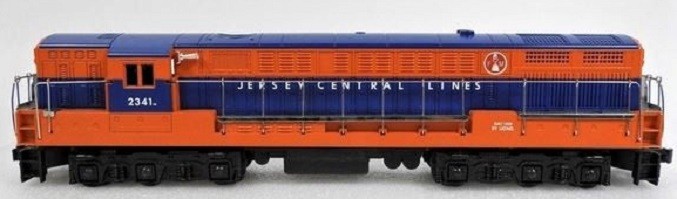 LIONEL 18321 NEW JERSEY CENTRAL LINES TRAINMASTER DIESEL ENGINE