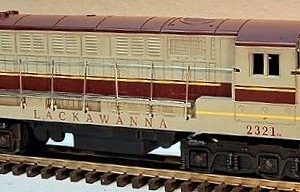 LIONEL 18322 LACKAWANNA FAIRBANKS MORSE TRAINMASTER DIESEL LOCOMOTIVE