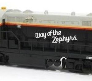 LIONEL 18569 CHICAGO BURLINGTON AND QUINCY GP9 DIESEL ENGINE