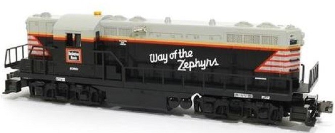 LIONEL 18569 CHICAGO BURLINGTON AND QUINCY GP9 DIESEL ENGINE