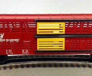 LIONEL 6-9707 MISSOURI KANSAS AND TEXAS STOCK CAR