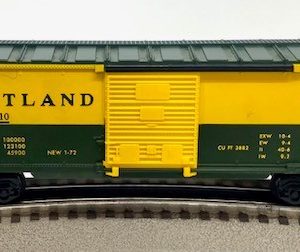 LIONEL 6-9710 RUTLAND BOXCAR