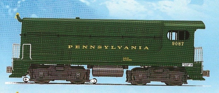 LIONEL 18848 PENNSYLVANIA RAILROAD H12-44 DIESEL SWITCHER ENGINE