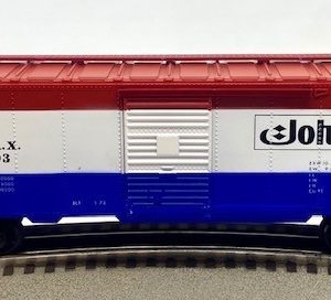 LIONEL 6-9803 JOHNSON WAX BOXCAR - STANDARD O