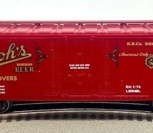 LIONEL 6-9807 STROHS BEER REEFER - STANDARD O