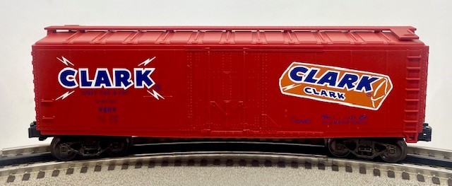 LIONEL 6-9809 CLARKS CANDY BAR REEFER - STANDARD O