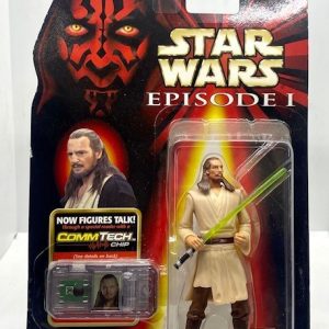 HASBRO STAR WARS QUI-GON JINN ACTION FIGURE - EPISODE 1