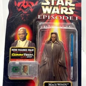 HASBRO STAR WARS MACE WINDU ACTION FIGURE - EPISODE 1