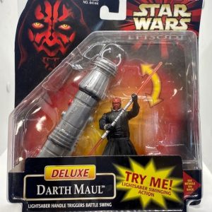 HASBRO STAR WARS DELUXE DARTH MAUL ACTION FIGURE - EPISODE 1