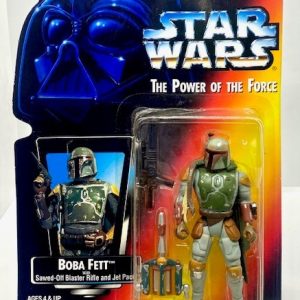 KENNER STAR WARS THE POWER OF THE FORCE BOBA FETT ACTION FIGURE