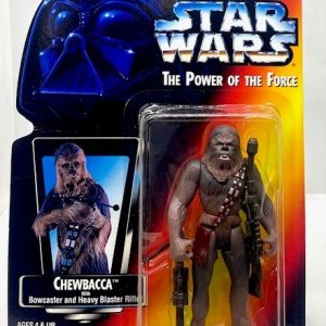 KENNER STAR WARS THE POWER OF THE FORCE CHEWBACCA ACTION FIGURE