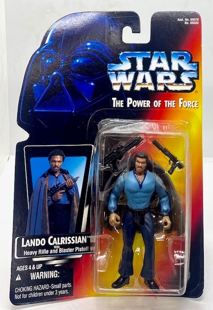 KENNER STAR WARS THE POWER OF THE FORCE LANDO CALRISSIAN ACTION FIGURE