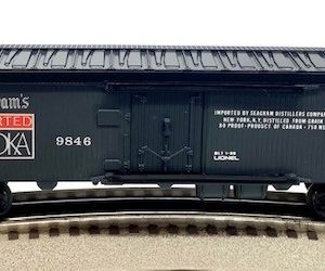 LIONEL 6-9846 SEAGRAMS VODKA BILLBOARD REEFER