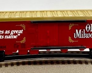 LIONEL 6-9856 OLD MILWAUKEE BEER BILLBOARD REEFER