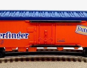 LIONEL 6-9858 BUTTERFINGER BILLBOARD REEFER