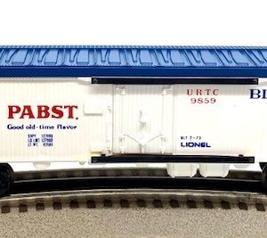 LIONEL 6-9859 PABST BLUE RIBBON BEER BILLBOARD REEFER