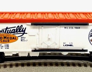 LIONEL 6-9860 GOLD MEDAL FLOUR BILLBOARD REEFER