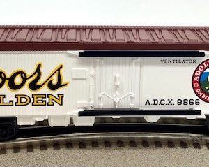LIONEL 6-9866 COORS BEER BILLBOARD REEFER