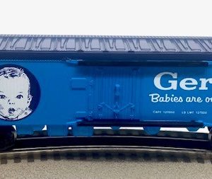 LIONEL 6-9877 GERBER BABY FOOD BILLBOARD REEFER
