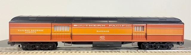 K-LINE K-6055 SOUTHERN PACIFIC DAYLIGHT REA BAGGAGE HEAVYWEIGHT PASSENGER CAR
