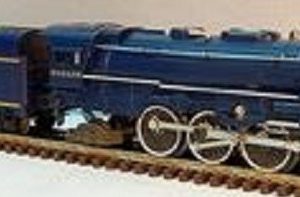 LIONEL 8610 WABASH 4-6-2 STEAM LOCOMOTIVE AND TENDER WITH 6 PASSENGER CARS - FF 1