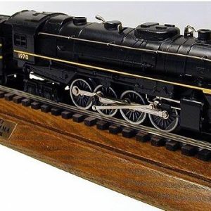 LIONEL 8615 LOUISVILLE AND NASHVILLE 2-8-4 BERKSHIRE STEAM LOCOMOTIVE AND TENDER WITH DISPLAY CASE