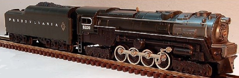 LIONEL 8404 PENNSYLVANIA S-2 6-8-6 STEAM TURBINE ENGINE AND TENDER