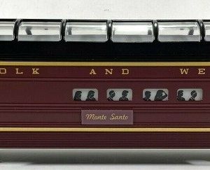 LIONEL NORFOLK AND WESTERN PASSENGER CARS SET  19108, 19141, 19142, 19143, 19144