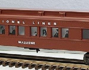 LIONEL 19075 LEGENDS OF LIONEL MAZZONE MADISON COACH CAR