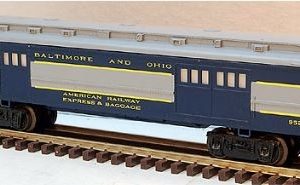 LIONEL 6-9523 BALTIMORE AND OHIO BAGGAGE CAR