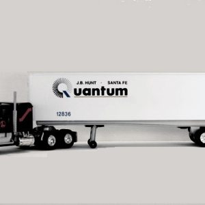 LIONEL 12836 SANTA FE QUANTUM TRACTOR AND TRAILER TRUCK