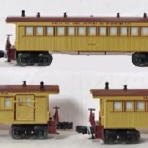 LIONEL 6-9559, 6-9560 AND 6-9561 ROCK ISLAND AND PEORIA PASSENGER CAR SET