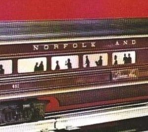 LIONEL 6-7203 WITH 6-9562 THRU 6-9567 NORFOLK AND WESTERN SET OF 7 PASSENGER CARS