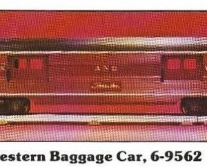 LIONEL 6-9562 THRU 6-9567 NORFOLK AND WESTERN SET OF 6 PASSENGER CARS