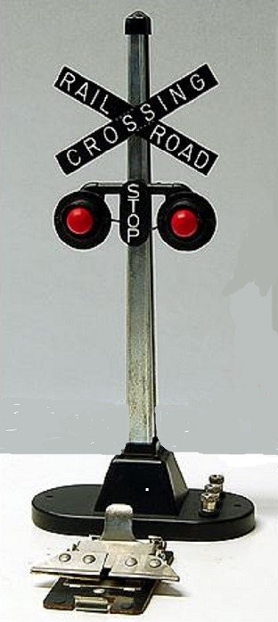 LIONEL 2154 AUTO HIGHWAY FLASHER SIGNAL ACCESSORY