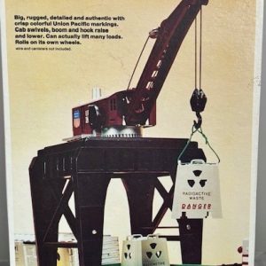 LIONEL 2302 UNION PACIFIC GANTRY CRANE - MANUAL